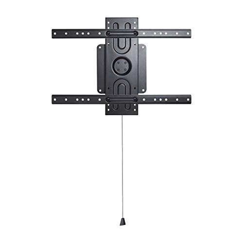 PureMounts LPM-10 Wandhalterung für TV Geräte/Whiteboards mit 94-203 cm (37-80 Zoll), VESA: 200x200 bis 600x400, 360° drehbar, Wandabstand: 45mm, Traglast max: 50kg, schwarz
