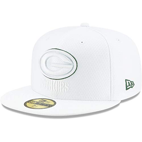 New Era 59Fifty Cap - Platinum Sideline Green Bay Packers -