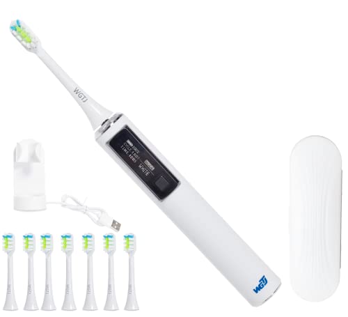 WGTJ Artificial Intelligence Induction 4100 Sonic Electric Toothbrush Clean rotective (Weiß)