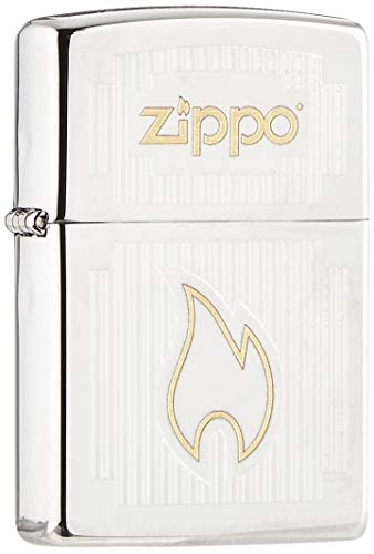 Zippo 60000617 Feuerzeuge, Messing, High Polish Chrom, einzigartig