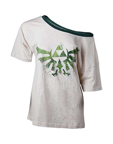 The Legend of Zelda - Off Shoulder Ladies T-Shirt - Maat L