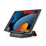 Maclocks Universal Security Tablet Halter mit Kabelschloss für z.B. Apple iPad Air 2, iPad 9,7" (2017), iPad Pro, Samsung Galaxy Tab uvm. [schwarz | Aluminium | Diebstahlschutz] - CL12UTH-BB