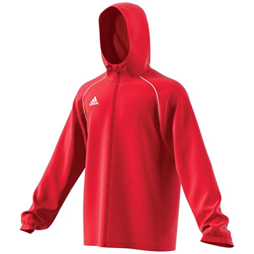 adidas CORE18 RN JKT Y, rot(power red/White), 164