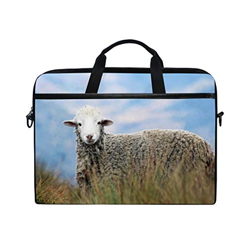 LUNLUMO Brown Sheep Grass 15 Zoll Laptop und Tablet Tasche Durable Tablet Sleeve for Business/College/Women/Men