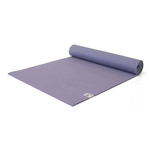 Love Generation Yogamatte 6mm extra gepolstert| Strapazierfähiges und leicht zu reinigenes PVC | 183 x 61 x 6 mm Matte | Für Yoga Pilates und Fitness (Lavendel)