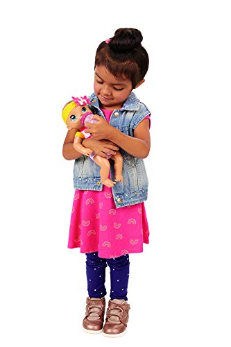 Baby Alive Sweet ‘n Snuggly Baby, Soft-Bodied Washable Doll, Includes Bottle, First Baby Doll Toy for Children 18 Months Old and Up, Multicolor, E7599