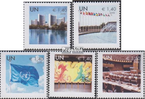 Prophila Collection UNO - Wien 550-554 (kompl.Ausg.) gestempelt 2008 Grußmarken (Briefmarken für Sammler) Flaggen/Wappen/Landkarten