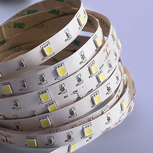 Mextronic LED Streifen LED Band LED Strip 5050 Neutralweiß (4000K) 36W 500CM 24V IP20