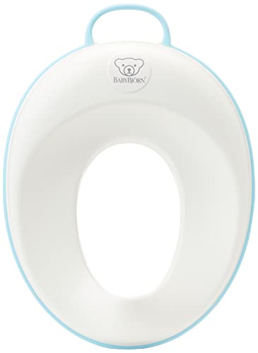 BabyBjörn Toilettensitz,Weiß/Türkis