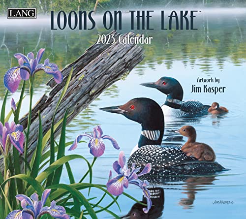 LANG Loons On The Lake Wandkalender 2023
