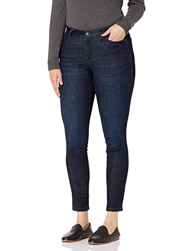 Amazon Essentials Women's Curvy Skinny Jeans, dunkle Waschung, 2 Regular