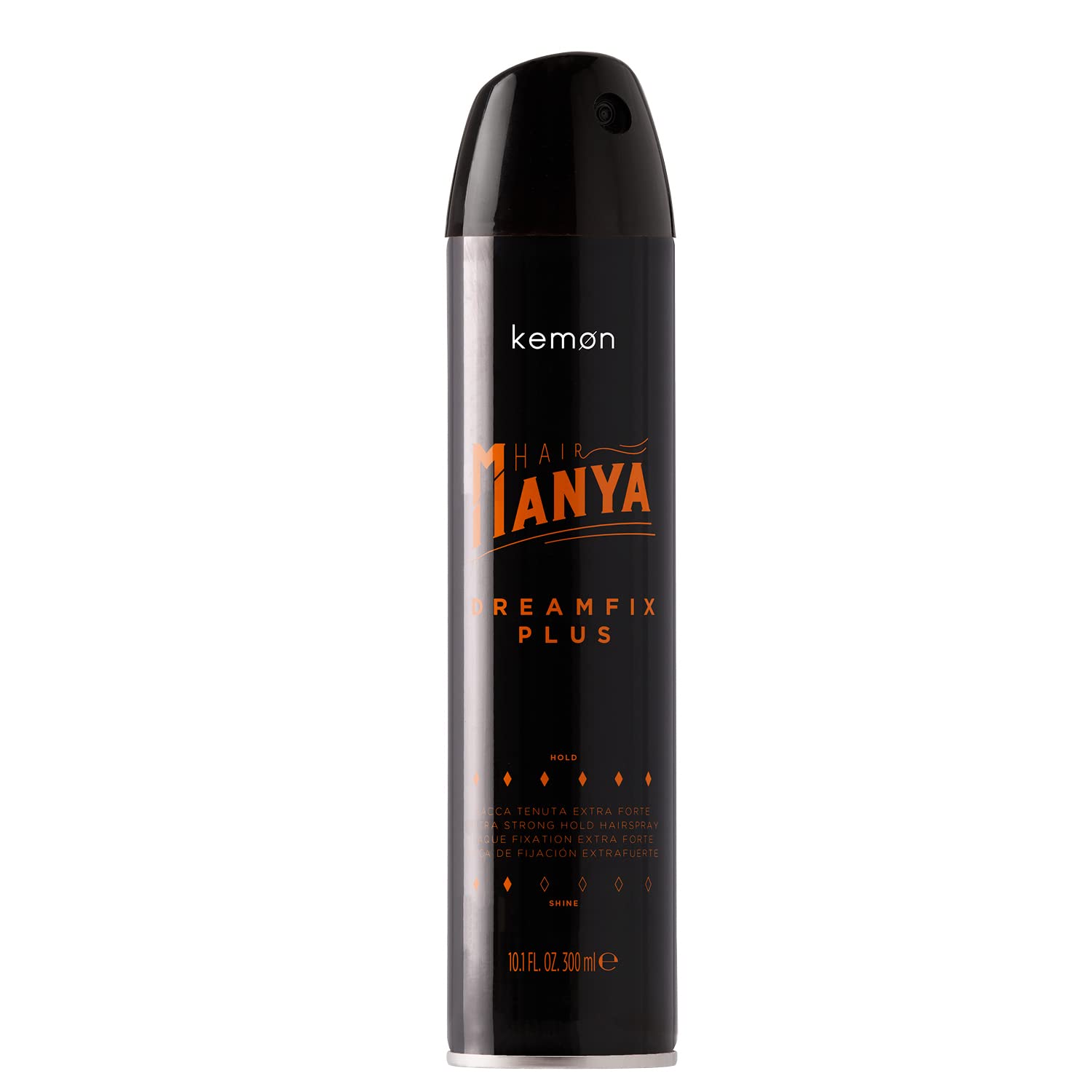Kemon Hair Manya Dreamfix Plus Haar-Lack – Haar-Spray für starken Halt, schnell trocknendes Finishing-Spray für alle Haar-Typen – 300 ml