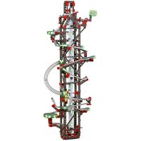 Fischertechnik 554460 Hanging Action Tower-ab 8 Jahren-die weltweit erste Kugelbahn, die an Regalen und Schränken befestigt Werden kann-das größte 96cm hoch-3 Modelle inkl. Easy Elevator