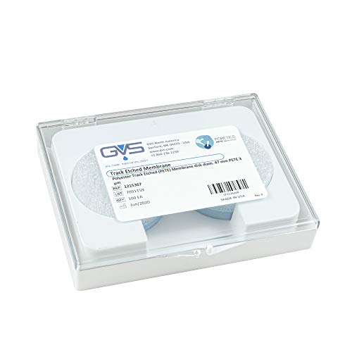 GVS Filter Technology, Filter Disc, PETE Membran, 3.0µm, 47mm, 100/pk