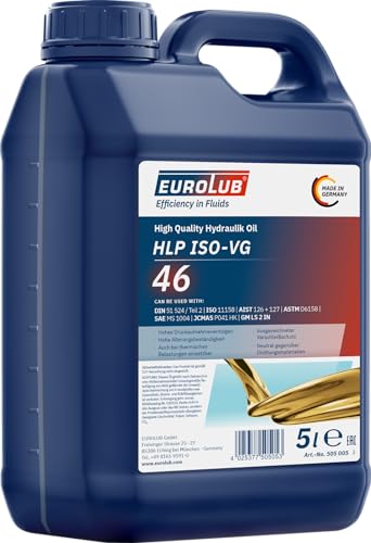 EUROLUB 505005 HLP 46 ISO-VG 46 Hydrauliköl, 5 Liter