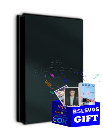 SF9 - 3rd Photo Book [Sensual ver.] (3rd Photobook Album) Album+BolsVos K-POP eBook (21p),Photocards