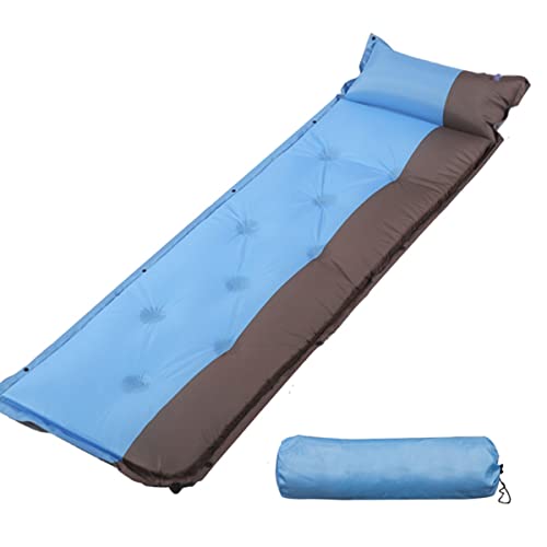 Gettop Automatisches Aufpumpen Camping Isomatte, Spleißbar/Schlafmatte Luftmatratze für Outdoor, Feuchtigkeitsfes für Wandern, Backpacking, Camping, Strand - 192x60x3cm