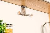 Unbekannt hecht international Küchenrollenhalter KTCHENRoll Küchenzubehör, Edelstahl, Silber, 28.4 x 7.5 x 15 cm