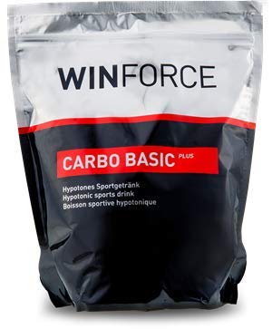 Winforce Carbo Basic Plus 900g Beutel Hypotonisches Sportgetränkepulver (Zitrone)