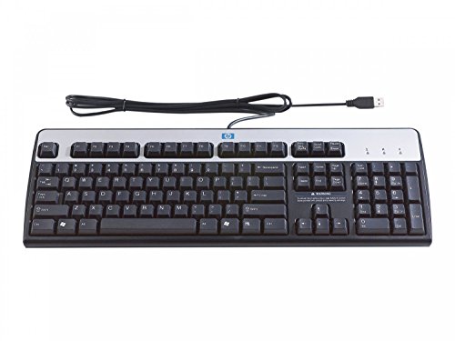 HP DT528A Standard Tastatur - USB - Silber - UK Layout