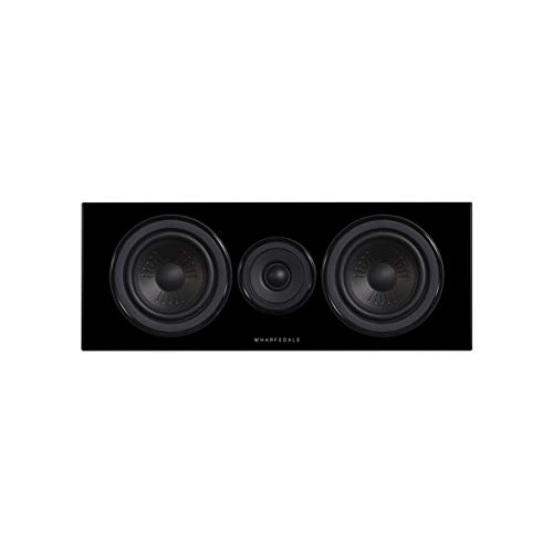 Wharfedale Diamond 12.C Center Lautsprecher, Schwarz, Rosewood, 48 cm