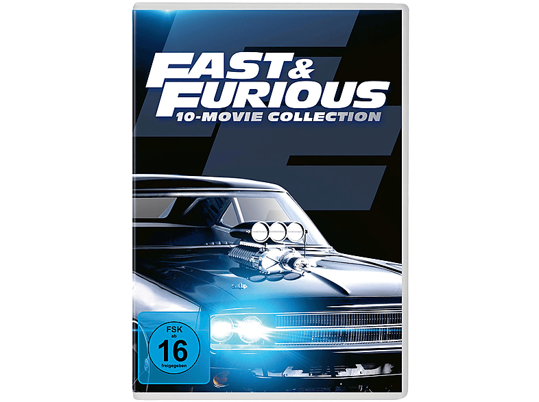 Fast & Furious - 10-Movie-Collection DVD