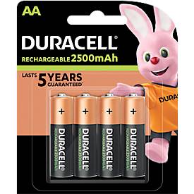 Duracell StayCharged 2400mAh AA Rechargeable Batteries - 4 Pack