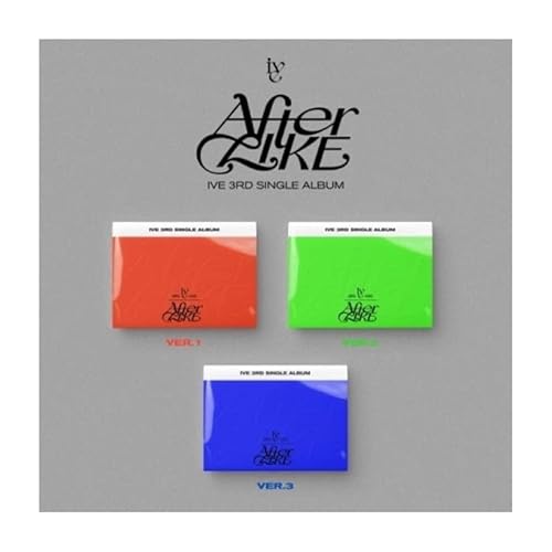 Ive After Live 3rd Single Album Fotobuch Version CD + Faltposter auf Packung + Fotobuch + Postkarte + Postkarte + Tracking versiegelt (VER.3)