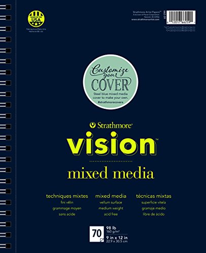 Strathmore Vision 662-61 Mixed Media Pad, 27,9 x 35,6 cm