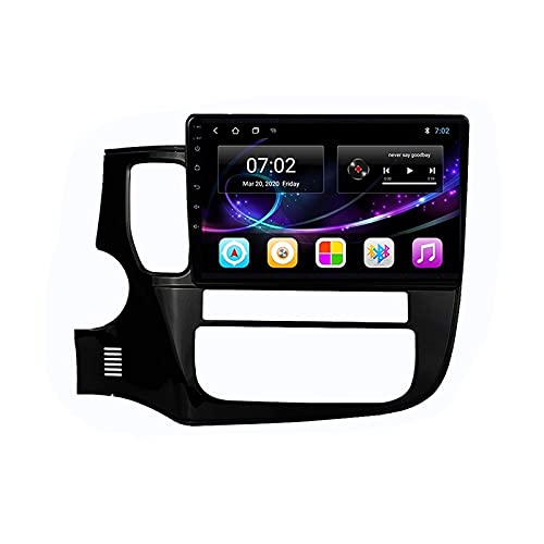 Android 10.0 Radio Stereo 2 Din für Mitsubishi Outlander 2013-2018 GPS Navigation 9 Zoll Touchscreen MP5 Multimedia Player Video Receiver mit 4G WiFi SWC Carplay