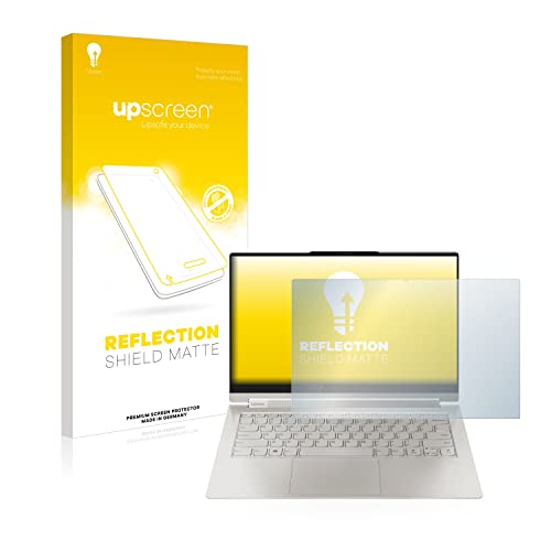 upscreen Entspiegelungs-Schutzfolie kompatibel mit Lenovo Yoga 9i 14" – Anti-Reflex Displayschutz-Folie Matt