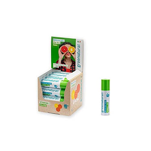 Biobalsam Lippen Vitamin E Aloe Greenatural - Stick à 5 Stück