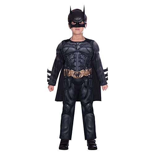 amscan Classic Child Kids Warner Bros Dark Knight Batman Fancy Dress Costume (6-8 Years)