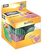 8x Toppits - Muffins Blütenform
