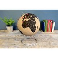 SUCK UK Mini Cork Globe / Kleiner Kork Globus - halten Sie ihre Reisen, Abenteuer und Erinnerungen fest