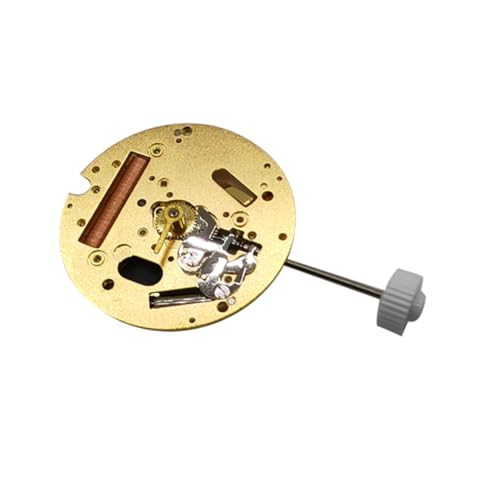 Biwwubik Für das Uhrwerk ISA 238 Wartung und Austausch des multifunktionalen Quarzwerks mit 3 Zeigern, gold