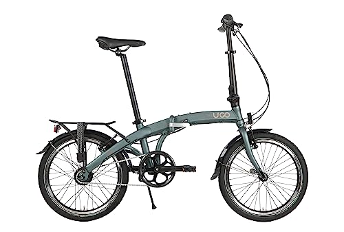 U.GO Unisex-Adult Dare U•GO i7 Folding Bike 20" Klappräder, Green, Uni