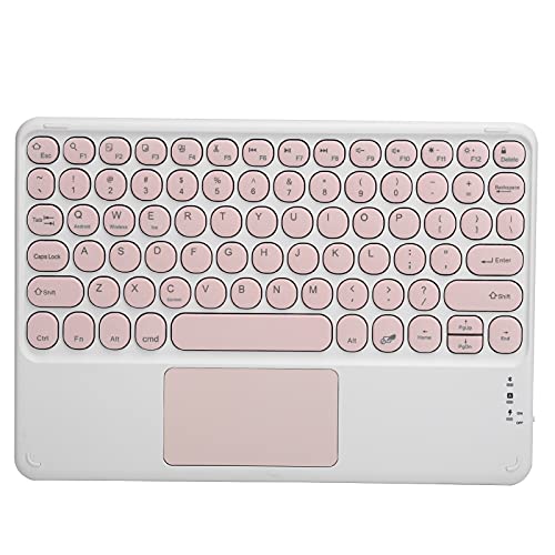 Tastatur, drahtlose Tastatur Ultraflaches Design für Mitarbeiter für Office for Family(pink)