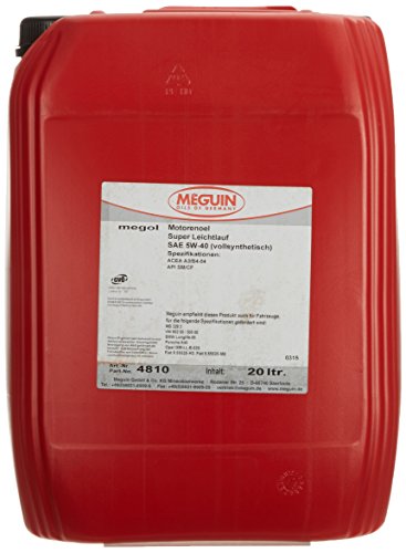 Meguin 4810 Megol Super Leichlauf SAE 5W-40, 20 L