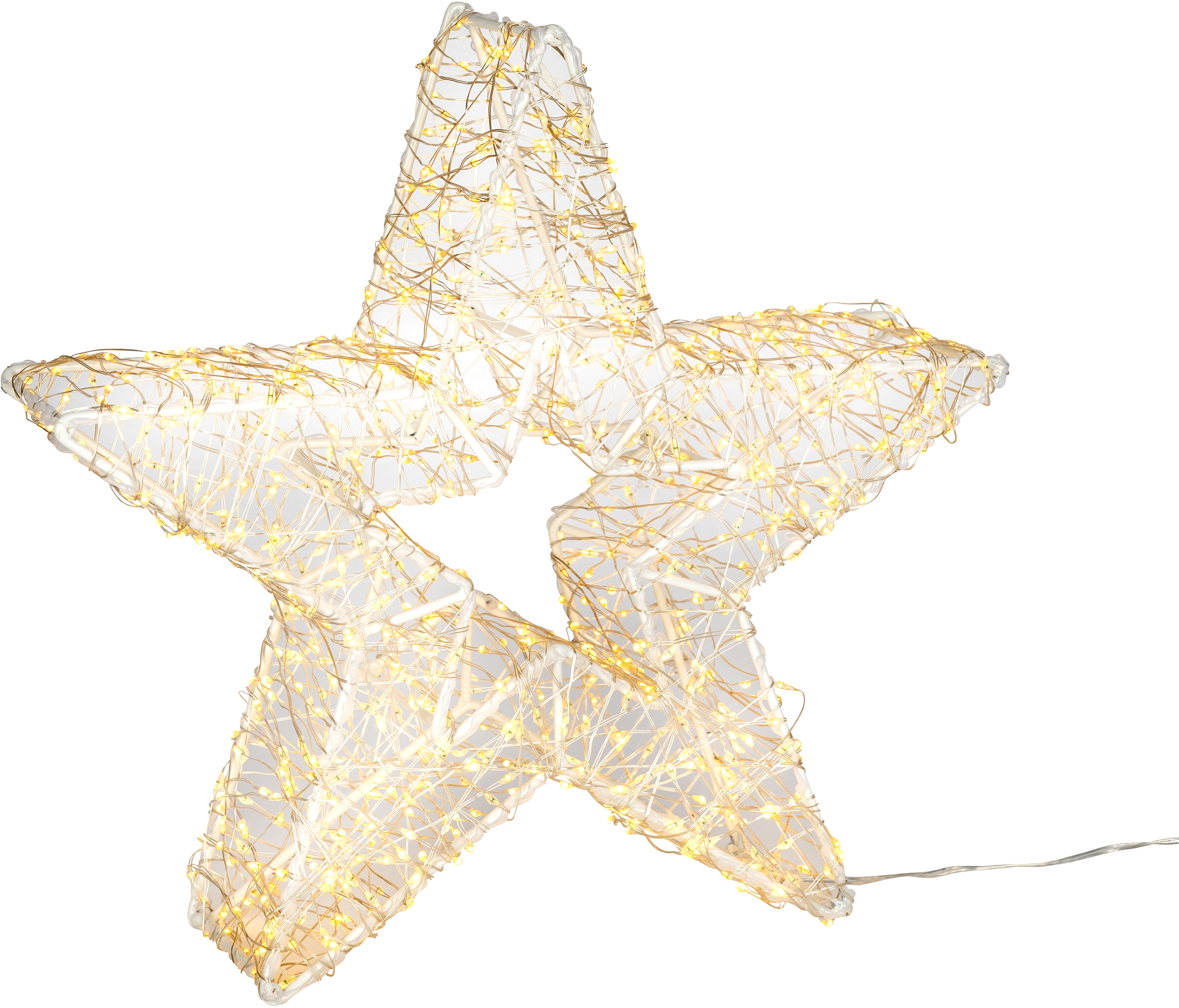 Star-Max LED Stern "Weihnachtsstern, Weihnachtsdeko aussen", 960 flammig-flammig