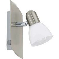 EGLO ENEA Spot, Stahl, E14, 40 W, nickel-matt