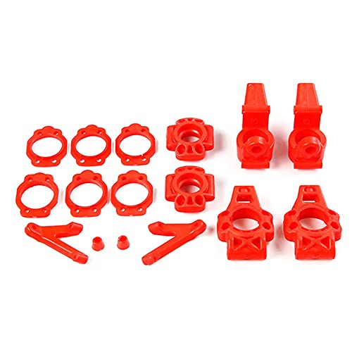 QUR Nylon Vorder und Rad Lagerung Sitz Satz für 1/5 BAHA Rovan Km Baja 5B 5T 5Sc Spielzeug Auto Teile-Rot