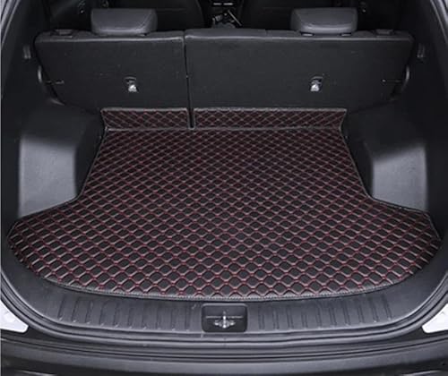 Auto Kofferraummatte Kofferraummatten Aus Leder Für Volvo S60L 2014-2020 2021 rutschfeste Und Leicht Zu Reinigende, Individuelle Kofferraummatte Kofferraumwanne (Color : 1)