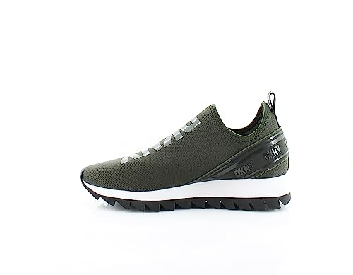 DKNY Damen Women's Womens Shoes Abbi Sneakers Sneaker, Military, 38 EU
