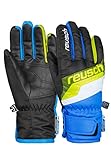 Reusch Kinder Dario R-TEX XT Handschuhe, Black/Brilliant Blue, 3.5