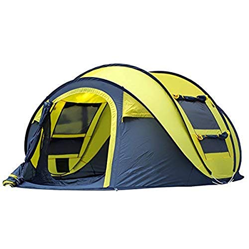 Zelt Automatisch Outdoor 3-4 Personen Camping Pop-up Zelt Wasserdicht Schnellöffnend Zelte Überdachung mit Tragetasche Outdoor Every Family