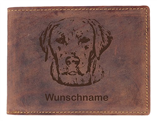 Greenburry Geldbörse mit Hunde Motiv Labrador Retriever