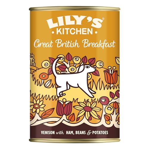 Lily's Kitchen - Nass Hundefutter für ausgewachsene Hunde 6er Pack (6 x 400g) - Großes Englisches Frühstück