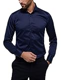 ETERNA Herren Luxury Shirt Slim FIT 1/1 dunkelblau 39_H_1/1