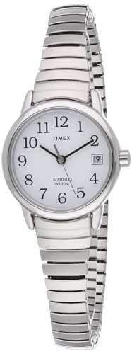 Timex Damen-Armbanduhr Silber Edelstahl T2H371D7